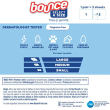 Bounce Select a Size Free & Gentle Dryer Sheets, Unscented, 400 ct. - Brands For Less USA