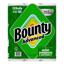 Bounty Advanced Paper Towels, 2-Ply, 103 Sheets, 12-count