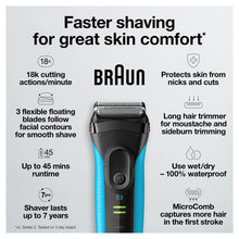 BraunElectricShaverSeries3_ProSkin3040s_Wet_DrywithPrecisionTrimmer7 - Brands For Less USA