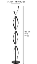 Bridgeport Designs Vortex Floor Lamp