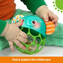 Bright Starts Giggle & Glow Light-Up Rattle Elephant Toy, Multicolor, Newborn Ages 3 Months +