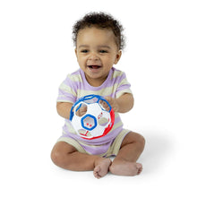 Bright Starts Grippin’ Goals Rattle Ball – Red, White & Blue