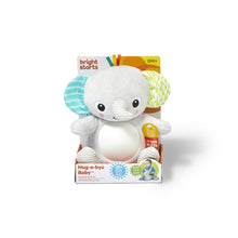 BrightStartsHug-a-ByeBabyElephantStuffedAnimalDual-ModeSoftToySoother_Gray6 - Brands For Less USA