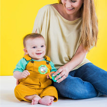 Bright Starts Rattle & Shake BPA-Free Baby Barbell Toy, Green, For Ages Newborn +