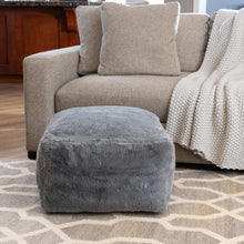 Bristol Faux Fur Pouf