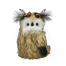 Brown Owl Christmas Tree Topper, 11.4 in, by Holiday Time