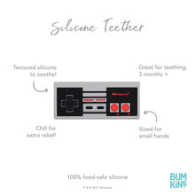 Bumkins Baby Silicone Nintendo Teether (NES Controller)
