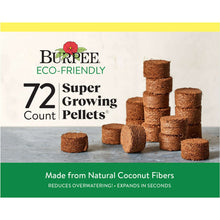 Burpee 72-Cell Super Growing Pellets, For indoor seed starting, fits all Burpee Seed starting trays