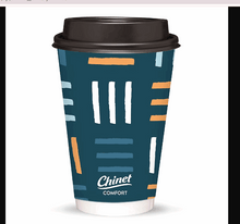 Chinet Comfort Insulated Cup & Lids, 16 oz./70 ct.