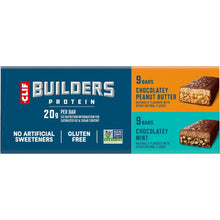 CLIF BUILDERS Gluten Free Protein Bars, Variety Pack, 18 pk. - Brands For Less USA