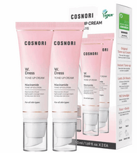 COSNORI W. Dress Tone-up Cream, 1.69 fl oz, 2-pack