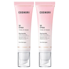 COSNORI W. Dress Tone-up Cream, 1.69 fl oz, 2-pack