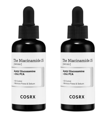 COSRX The Niacinamide 15 Serum, 1.01 fl oz, 2-pack