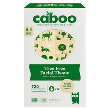 Caboo Bamboo Facial Tissue, 3-Ply, 60 Sheets, 12-count