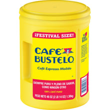 Café Bustelo Festival Size Dark Roast Ground Coffee, Espresso 46 oz.