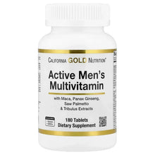 CaliforniaGoldNutrition_ActiveMen_sMultivitaminwithPanaxGinsengExtract_Maca_SawPalmetto_andTribulus_180Tablets - Brands For Less USA