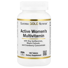 CaliforniaGoldNutrition_ActiveWomen_sMultivitaminwithBlackCohosh_SoyIsoflavones_andCranberryConcentrate_180Tablets - Brands For Less USA