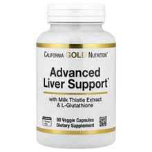 CaliforniaGoldNutrition_AdvancedLiverSupportwithMilkThistleExtract_L-Glutathione_AlphaLipoicAcid_andGrapeSeedExtract_90VeggieCapsules - Brands For Less USA