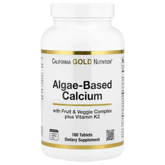 California Gold Nutrition, Algae-Based Calcium with Calcium, Vitamin D ...