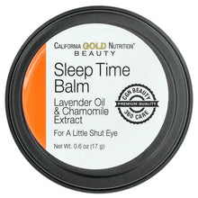CaliforniaGoldNutrition_Beauty_SleepTimeBalm_Lavender_Chamomile_0.6oz_17g - Brands For Less USA