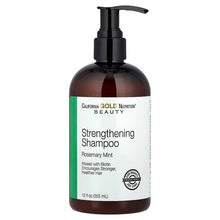 CaliforniaGoldNutrition_Beauty_StrengtheningShampoo_Biotin_RosemaryMint_12floz_355ml - Brands For Less USA
