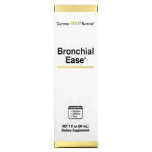 CaliforniaGoldNutrition_BronchialEasewithProprietaryBlendofFreshOshaRoot_MulleinLeafandWildCherryBark_1floz_30ml - Brands For Less USA