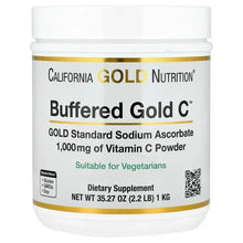 CaliforniaGoldNutrition_BufferedGoldC_Non-AcidicVitaminCPowder_SodiumAscorbate_2.2lb_1kg - Brands For Less USA