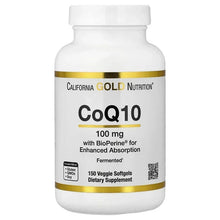 CaliforniaGoldNutrition_CoQ10withBioperine_BlackPepperExtract_150VeggieSoftgels - Brands For Less USA