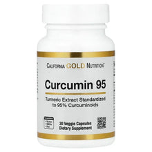 CaliforniaGoldNutrition_Curcumin95_30VeggieCapsules_500mgperCapsule - Brands For Less USA