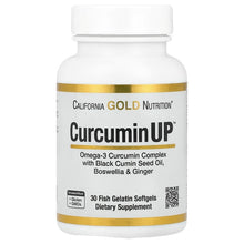 California Gold Nutrition, CurcuminUP™, 30 Fish Gelatin Softgels