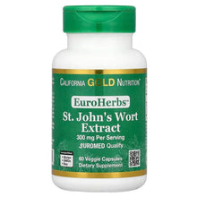 CaliforniaGoldNutrition_EuroHerbs_St.John_sWortExtract_EuromedQuality_300mg_60VeggieCapsules - Brands For Less USA