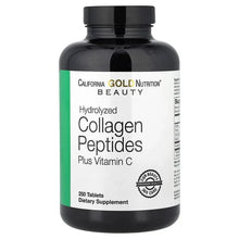 CaliforniaGoldNutrition_HydrolyzedCollagenPeptides_TypeI_III_andVitaminC_250Tablets - Brands For Less USA