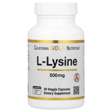 CaliforniaGoldNutrition_L-Lysine_500mg_60VeggieCapsules - Brands For Less USA