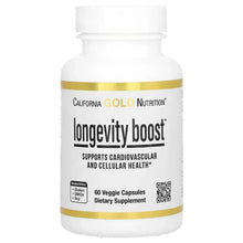 CaliforniaGoldNutrition_LongevityBoostwithtrans-Resveratrol_OliveLeafExtract_GrapeExtractBlendandMediumChainTriglycerides_60VeggieCapsules - Brands For Less USA