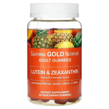 CaliforniaGoldNutrition_LuteinandZeaxanthinGummies_Tropical_90VegetarianGummies - Brands For Less USA