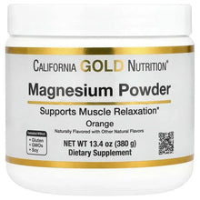 CaliforniaGoldNutrition_MagnesiumPowderBeverage_Orange_13.4oz_380g - Brands For Less USA