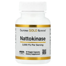 CaliforniaGoldNutrition_Nattokinase_ProteolyticEnzyme_2_000FUs_30VeggieCapsules - Brands For Less USA