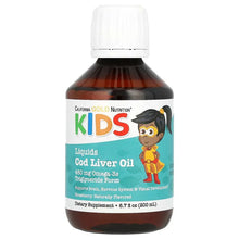 California Gold Nutrition, Norwegian Kids Cod Liver Oil, Natural Strawberry, 6.7 fl oz. (200 ml) - Brands For Less USA