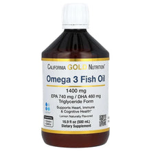 California Gold Nutrition, Omega-3 Fish Oil, Norwegian Triglyceride, Natural Lemon, 16.9 fl oz (500 ml) - Brands For Less USA