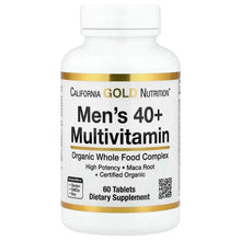 CaliforniaGoldNutrition_OrganicWholeFoodMen_s40_MultivitaminwithOrganicAmlaExtract_OrganicSunflowerExtract_OrganicMoringaExtract_andOrganicShiitakeExtract_60Tablets - Brands For Less USA
