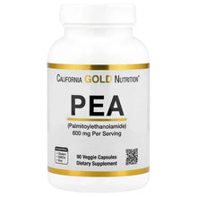 CaliforniaGoldNutrition_PEA_Palmitoylethanolamide_90VeggieCapsules_300mgperCapsule - Brands For Less USA