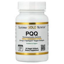 CaliforniaGoldNutrition_PQQ_20mg_30VeggieSoftgels - Brands For Less USA