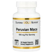 CaliforniaGoldNutrition_PeruvianMaca_500mg_90VeggieCapsules - Brands For Less USA
