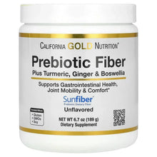 CaliforniaGoldNutrition_PrebioticFiberPlusTurmericExtract_OrganicGingerExtractandBoswelliaExtract_6.7oz_189g - Brands For Less USA
