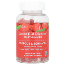 CaliforniaGoldNutrition_PropolisandEchinaceaGummies_NaturalRaspberry_90VegetarianGummies - Brands For Less USA