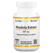 CaliforniaGoldNutrition_RhodiolaExtract_500mg_60VeggieCapsules - Brands For Less USA