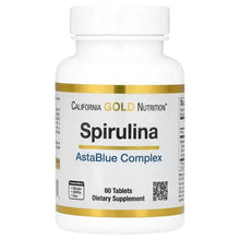 CaliforniaGoldNutrition_Spirulina_OrganicAstaBlueComplexBlend_60Tablets - Brands For Less USA