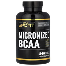 California Gold Nutrition, Sport, Micronized BCAA, Branched Chain Amino Acids, 240 Veggie Capsules - Brands For Less USA