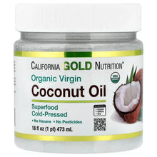 CaliforniaGoldNutrition_Superfoods_ColdPressedOrganicVirginCoconutOil_16floz_473ml - Brands For Less USA