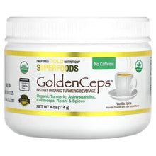 CaliforniaGoldNutrition_Superfoods_GoldenCeps_OrganicTurmericwithAshwagandha_Cordyceps_andReishi_4oz_114g - Brands For Less USA